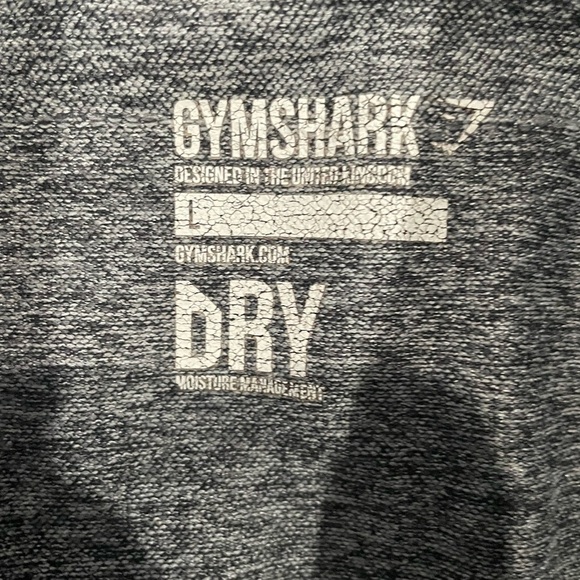 Gymshark Mid-rise Flex Leggings Gray and Turquoise Size Large - Picture 7 of 8